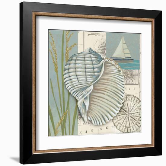 Seaside Shell I-Chariklia Zarris-Framed Art Print