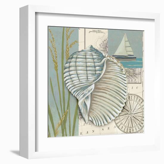 Seaside Shell I-Chariklia Zarris-Framed Art Print