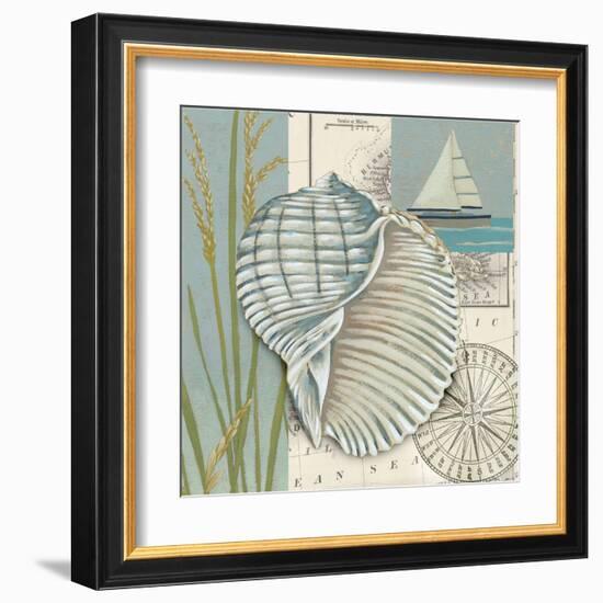 Seaside Shell I-Chariklia Zarris-Framed Art Print