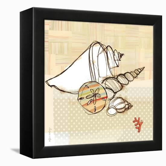 Seaside Shells in Group-Robbin Rawlings-Framed Stretched Canvas