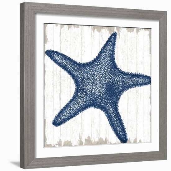 Seaside Starfish-Sparx Studio-Framed Art Print