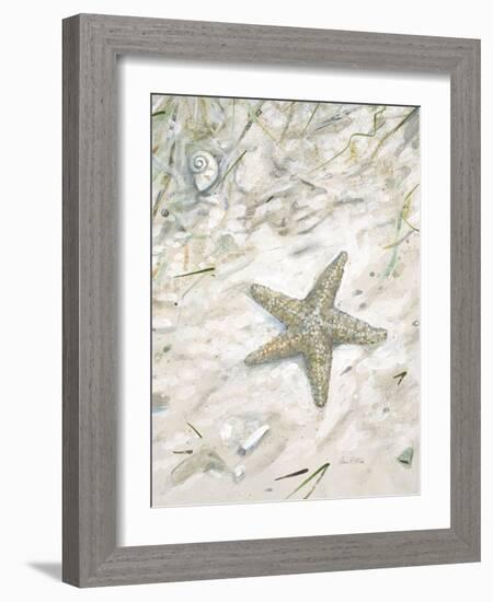 Seaside Starfish-Arnie Fisk-Framed Art Print