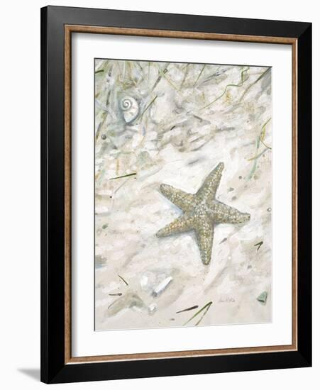 Seaside Starfish-Arnie Fisk-Framed Art Print