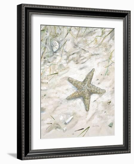 Seaside Starfish-Arnie Fisk-Framed Art Print