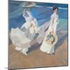 Seaside Stroll by Joaquin Sorolla Y Bastida-Fine Art-Mounted Photographic Print