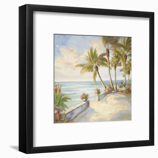 Seaside Stroll-Marc Lucien-Framed Art Print