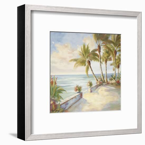 Seaside Stroll-Marc Lucien-Framed Art Print