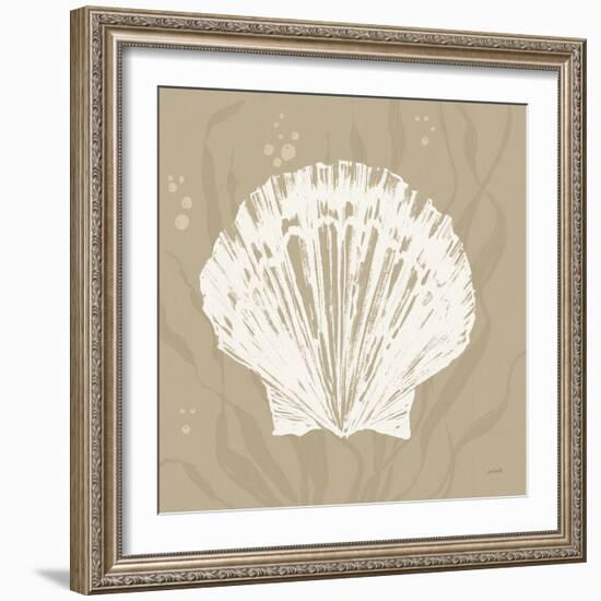 Seaside Style XV Shell-Anne Tavoletti-Framed Art Print