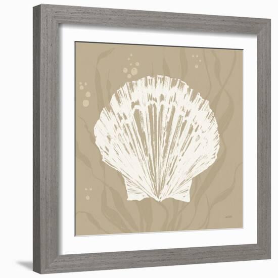 Seaside Style XV Shell-Anne Tavoletti-Framed Art Print