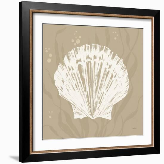 Seaside Style XV Shell-Anne Tavoletti-Framed Art Print