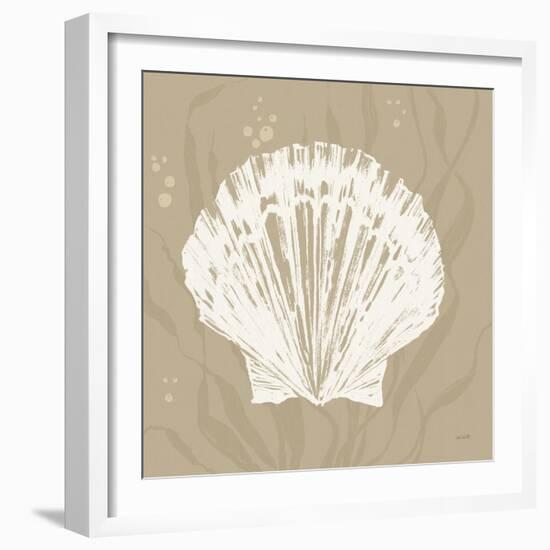 Seaside Style XV Shell-Anne Tavoletti-Framed Art Print