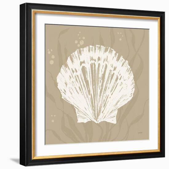 Seaside Style XV Shell-Anne Tavoletti-Framed Art Print