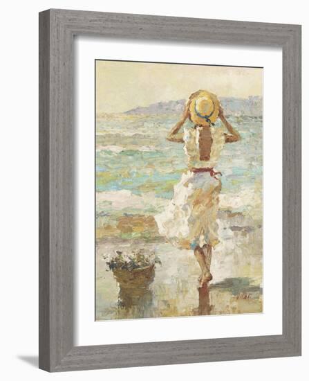 Seaside Summer I-Vitali Bondarenko-Framed Art Print