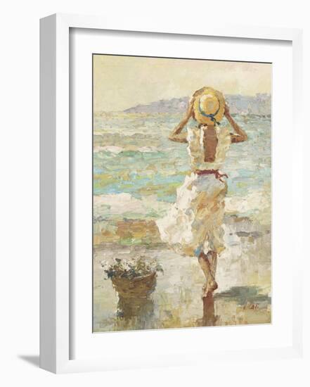 Seaside Summer I-Vitali Bondarenko-Framed Art Print