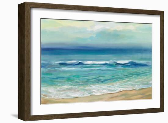 Seaside Sunrise-Silvia Vassileva-Framed Art Print