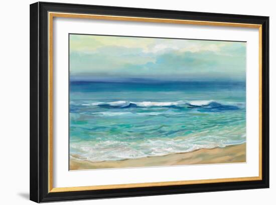 Seaside Sunrise-Silvia Vassileva-Framed Art Print