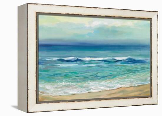 Seaside Sunrise-Silvia Vassileva-Framed Stretched Canvas