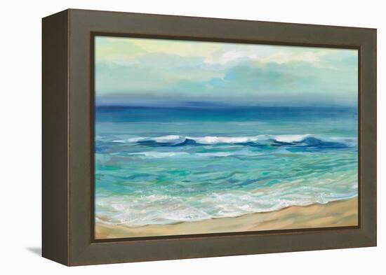 Seaside Sunrise-Silvia Vassileva-Framed Stretched Canvas