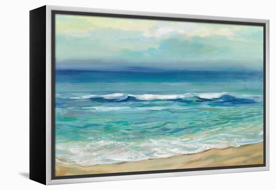 Seaside Sunrise-Silvia Vassileva-Framed Stretched Canvas