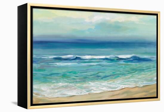 Seaside Sunrise-Silvia Vassileva-Framed Stretched Canvas