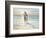 Seaside Sunset-Karen Wallis-Framed Premium Giclee Print