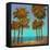 Seaside Sunset-Michael Tienhaara-Framed Stretched Canvas