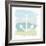 Seaside Swatch Anchor-Moira Hershey-Framed Art Print