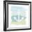 Seaside Swatch Anchor-Moira Hershey-Framed Art Print