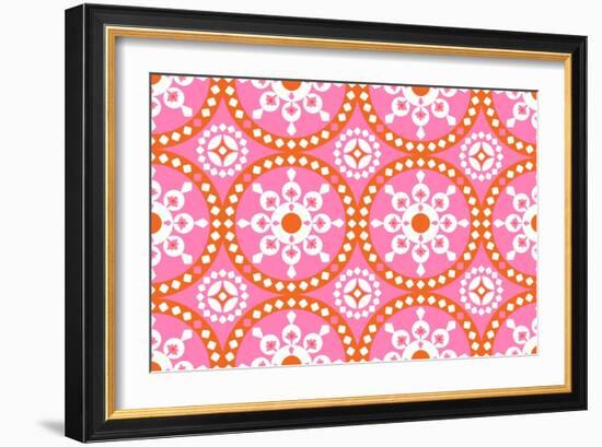 Seaside Tile-null-Framed Giclee Print