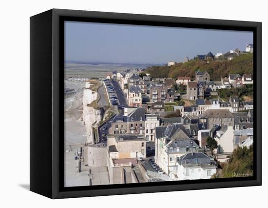 Seaside Town of Ault, Picardy, France-David Hughes-Framed Premier Image Canvas