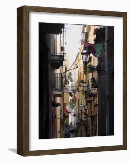 Seaside Town of Sorrento, Near Naples, Campania, Italy, Europe-Ethel Davies-Framed Photographic Print