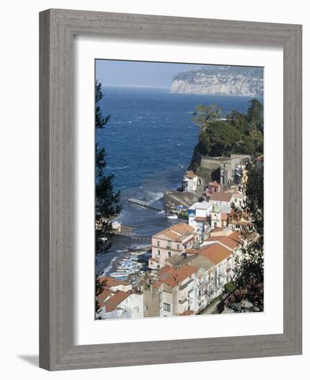 Seaside Town of Sorrento, Near Naples, Campania, Italy, Mediterranean, Europe-Ethel Davies-Framed Photographic Print