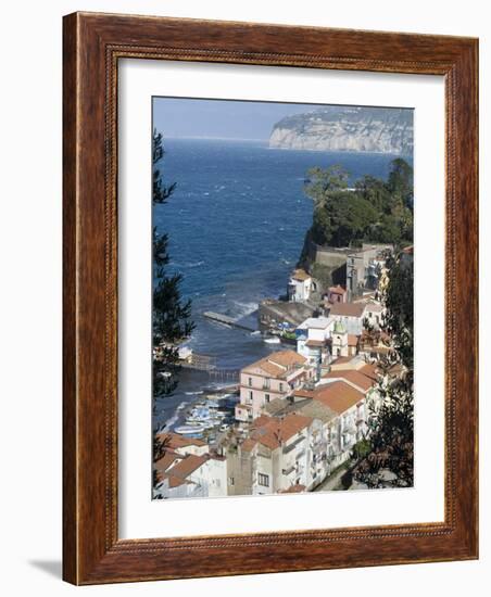 Seaside Town of Sorrento, Near Naples, Campania, Italy, Mediterranean, Europe-Ethel Davies-Framed Photographic Print