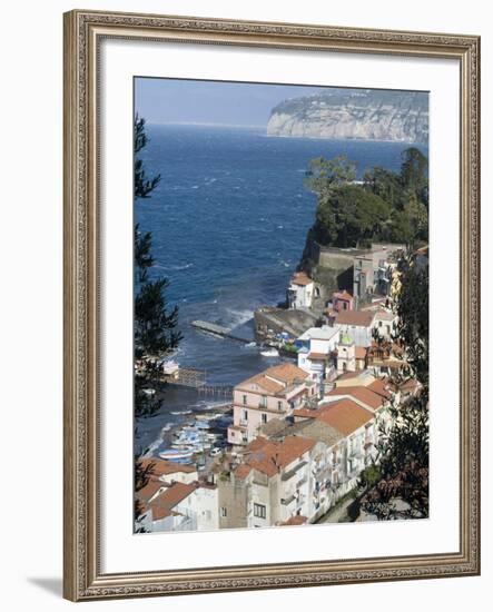 Seaside Town of Sorrento, Near Naples, Campania, Italy, Mediterranean, Europe-Ethel Davies-Framed Photographic Print