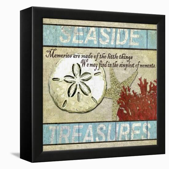 Seaside Treasures-Karen Williams-Framed Premier Image Canvas