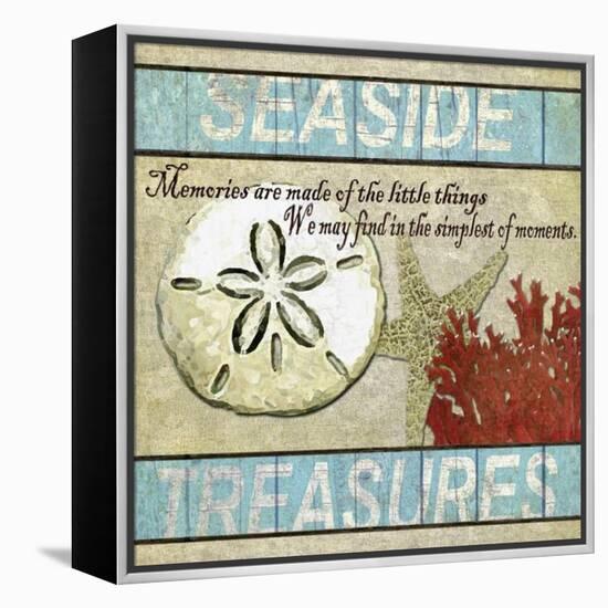 Seaside Treasures-Karen Williams-Framed Premier Image Canvas