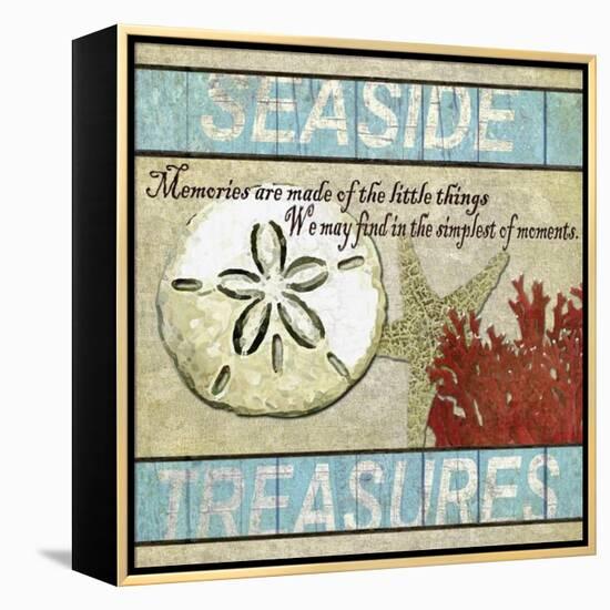 Seaside Treasures-Karen Williams-Framed Premier Image Canvas