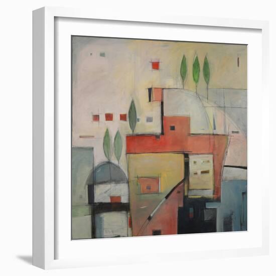 Seaside Villa-Tim Nyberg-Framed Giclee Print