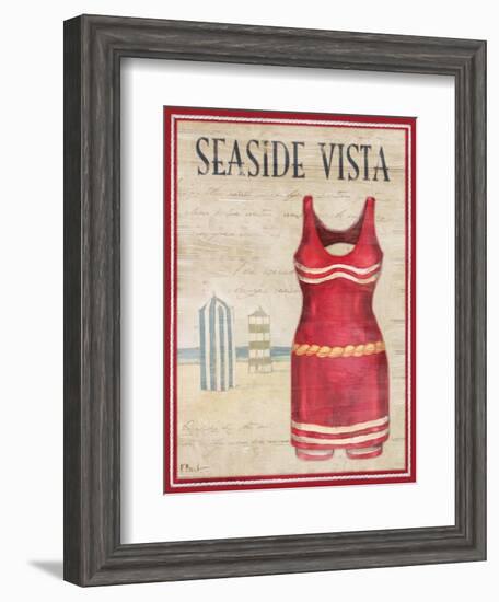 Seaside Vista-Paul Brent-Framed Art Print