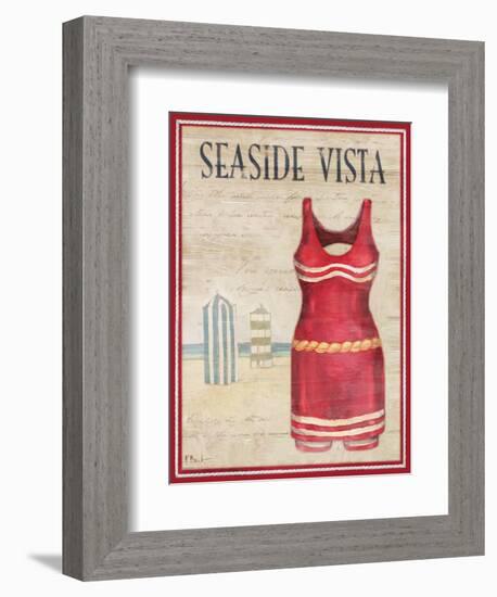 Seaside Vista-Paul Brent-Framed Art Print