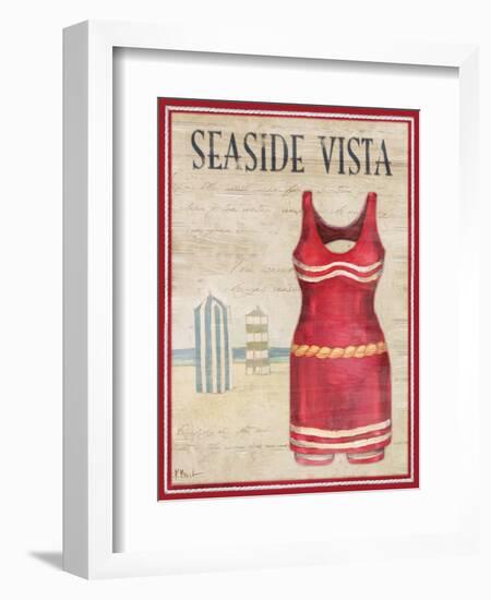 Seaside Vista-Paul Brent-Framed Art Print