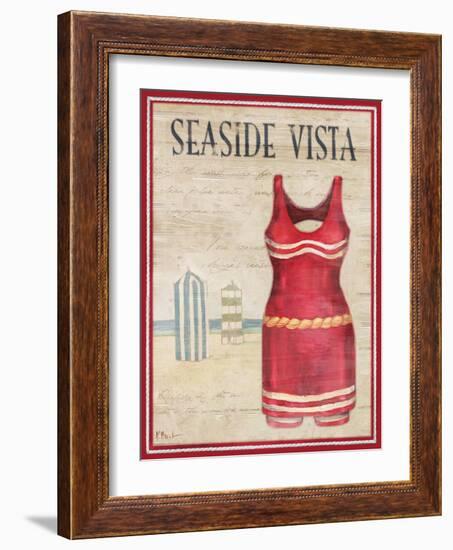 Seaside Vista-Paul Brent-Framed Art Print