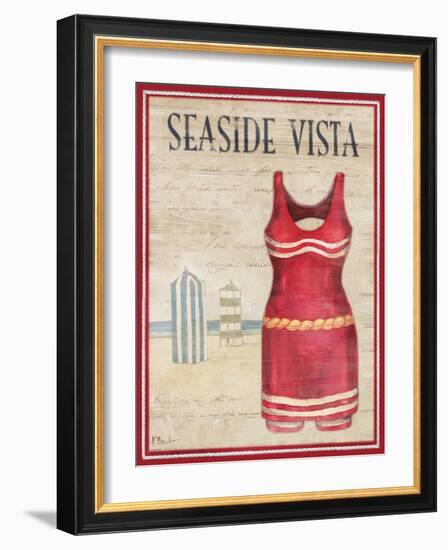 Seaside Vista-Paul Brent-Framed Art Print