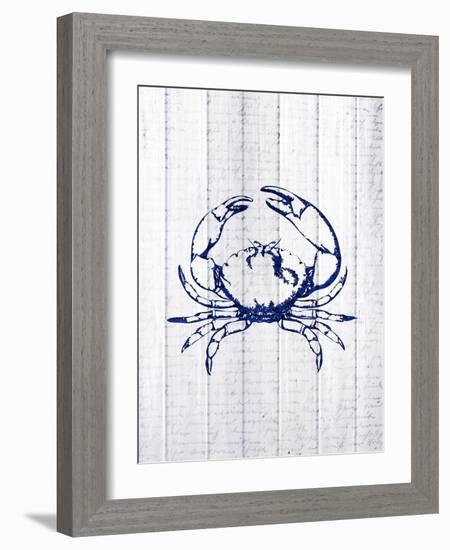 Seaside Wood 4-Kimberly Allen-Framed Art Print