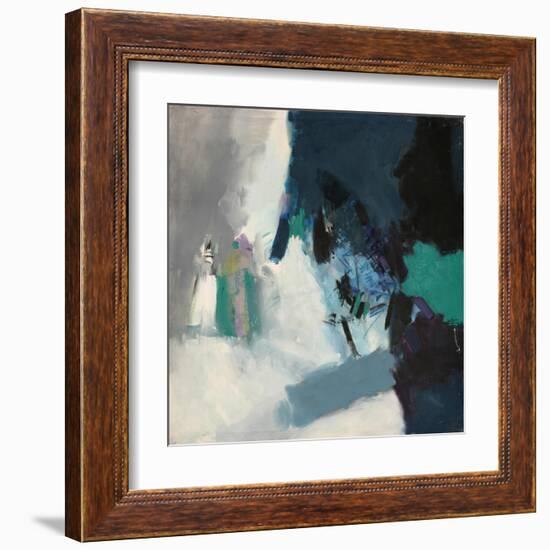 Seaside-Ja'afar Mohammed Khader-Framed Art Print