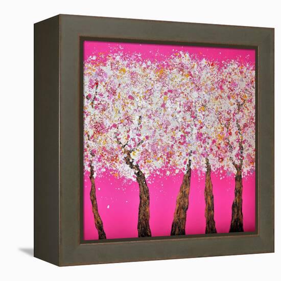 Season II-Hyunah Kim-Framed Stretched Canvas