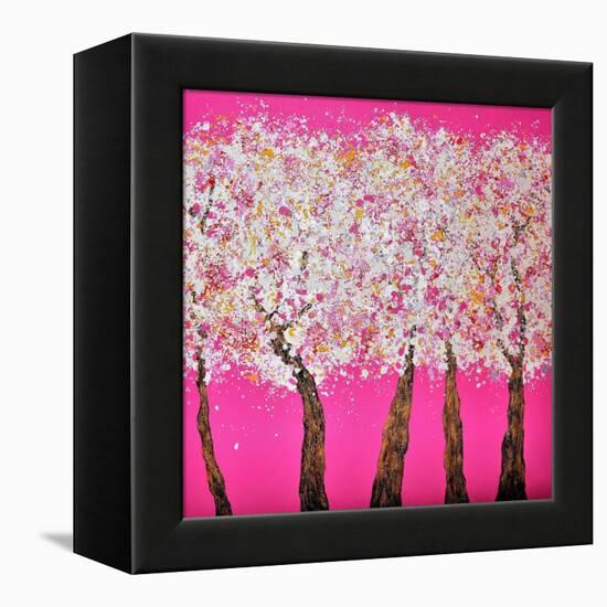 Season II-Hyunah Kim-Framed Stretched Canvas