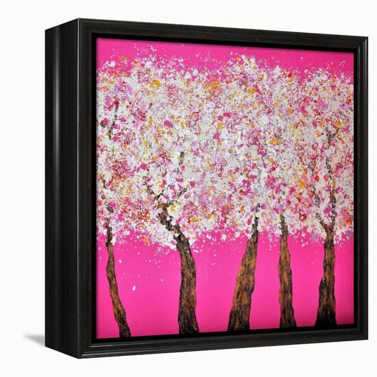 Season II-Hyunah Kim-Framed Stretched Canvas