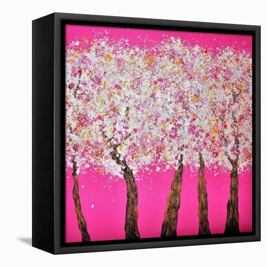 Season II-Hyunah Kim-Framed Stretched Canvas