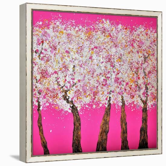 Season II-Hyunah Kim-Framed Stretched Canvas